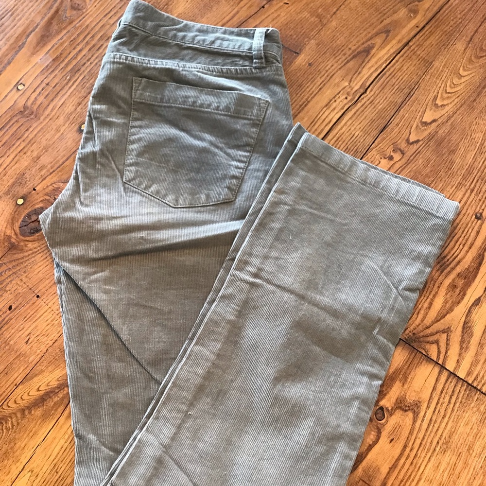 Olive green j crew  Corduroy pants